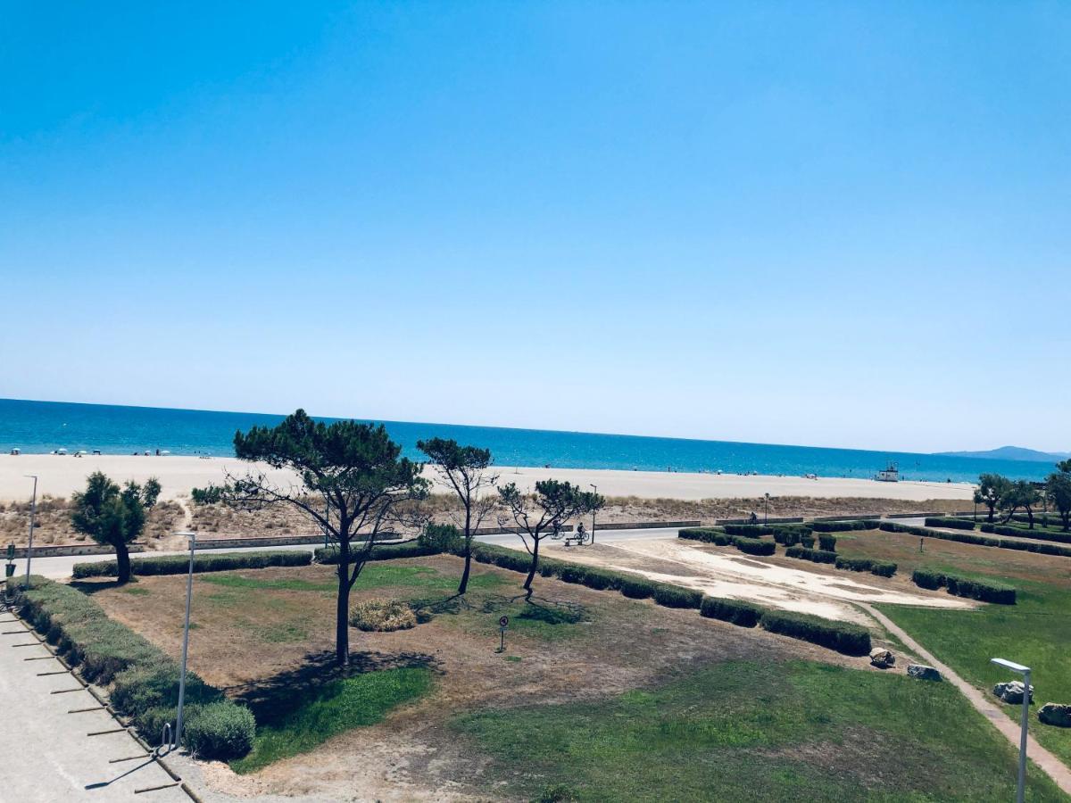 Sur La Plage, Vue Sur Mer, Spacieux T3 Au Calme Saint-Cyprien  Esterno foto